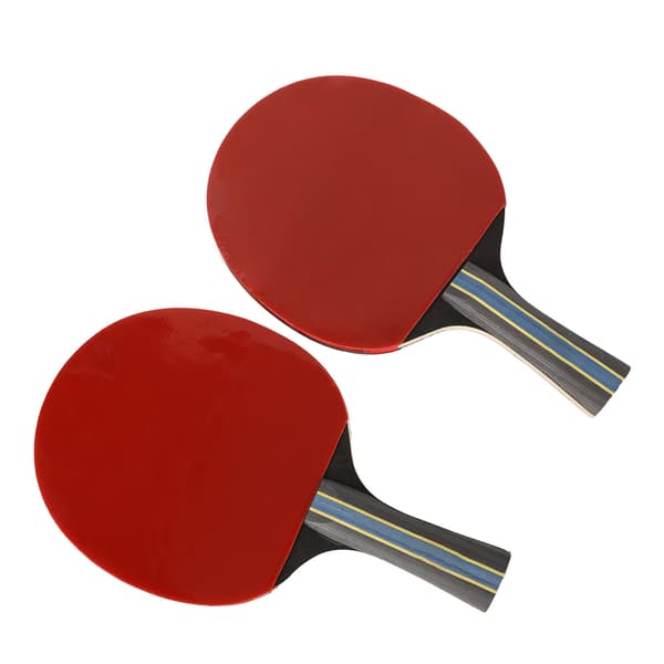 REGAIL Bordtennisracketset med 2 racketar, 3 bollar och bärväska - Blå