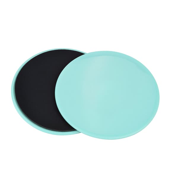 2 stk. Fitness Core Slider Discs til helkropstræning (lysegrøn)