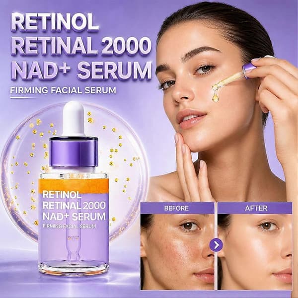 Retinol 2000 NAD+ Oppstrammende Ansiktsserum - 30ml 2