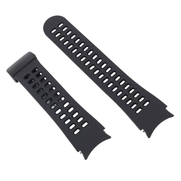 Justerbart magnetisk silikone armbånd til Watch 5 og Watch 6, åndbart, blødt, hudvenligt, sort
