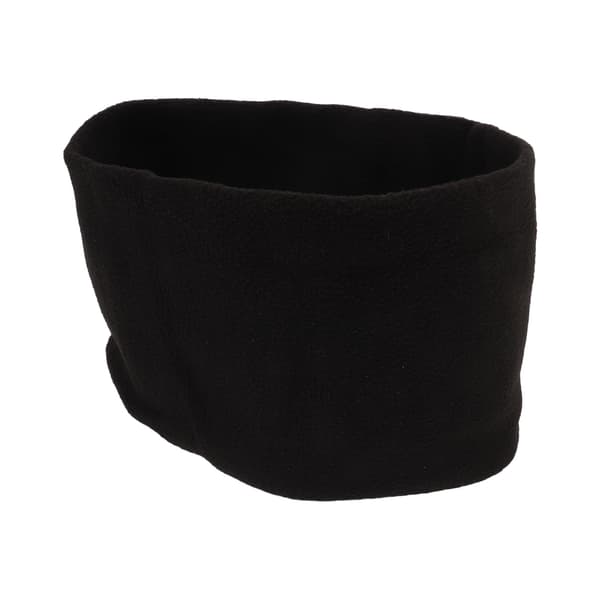 USB-oppvarmet skjerf, slitesterk polyester, varmt halsskjerf for utendørs vinterbruk, svart