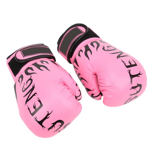 2 st boxhandskar för barn för nybörjare 8-14 år Handskydd Träning Sport Rosa