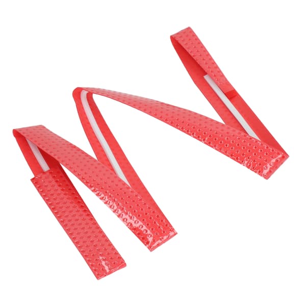 Grip Overgrip tennikseen ja sulkapalloon, luistamaton PU, imee hikeä, helppo asennus, punainen