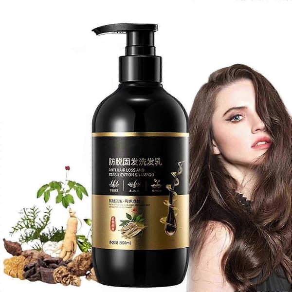 Anti-hårtabsshampoo med Polygonum multiflorum hårkompleks.