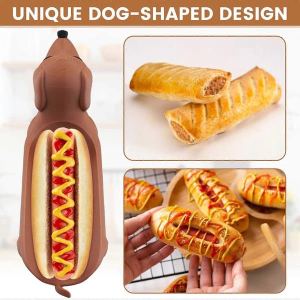 brett for dachshunds, godbitbrett for dachshunds, pølseutstillingsstativ