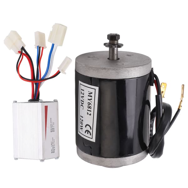 120W Elcykel Motorsæt med 250W Aluminiumlegeringscontroller, 12V Tilbehør