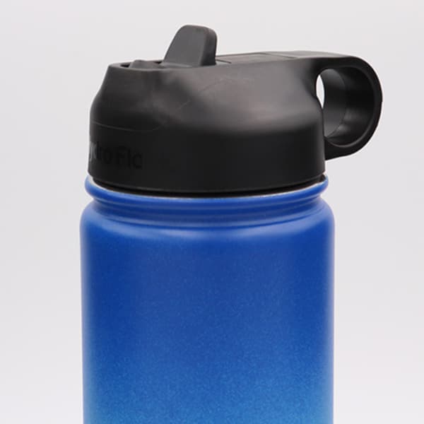 Hydro Flask vandflaskelåg med bred mund med sugerør, rustfrit stål PP+TPR, 18-64oz