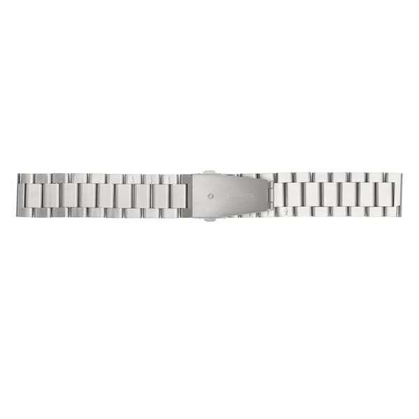 Armbånd i rustfritt stål med justerbar hurtigutløser for Gear S3 S2 - Klassisk solid metallarmbånd