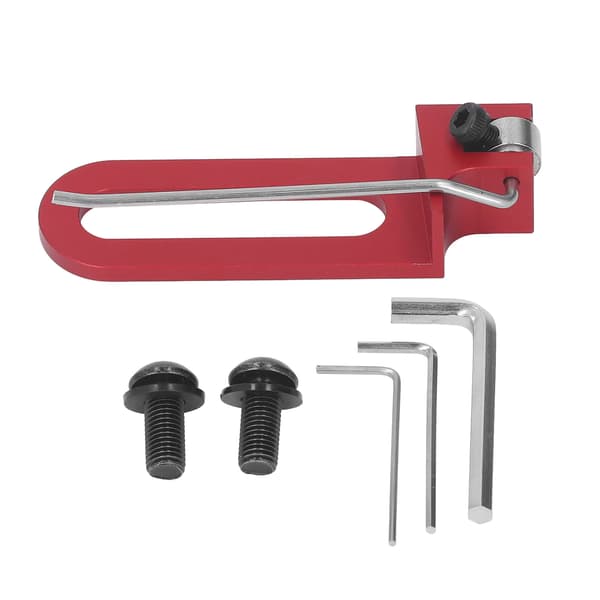 Magnetisk aluminiumspilholder til recurvebue, jagt, skydning, mål, tilbehør, rød