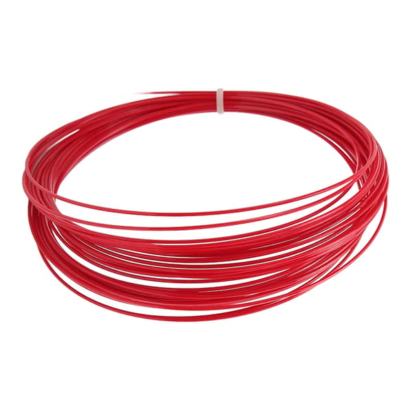 Professionel sekskantet tennisline 12m/39.4ft holdbar polyesterfiber rød