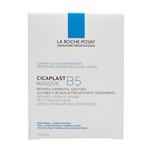 5 x 25g LA ROCHE POSAY B5 -kasvonaamiot - Täydellinen ihon kosteutukseen