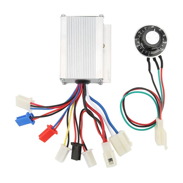 250W 12V elektrisk sykkelmotor hastighetskontroller med varmeavledningsknappbryter