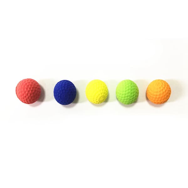 100 st universella runda mjuka EVA-bollar för Rival Toy Refill
