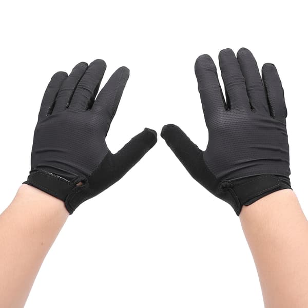 Fuld Finger Cykelhandsker, Taktisk Mesh, Åndbare, Anti-slip, Vinter, Størrelse M (Håndfladebredde 8-9cm)