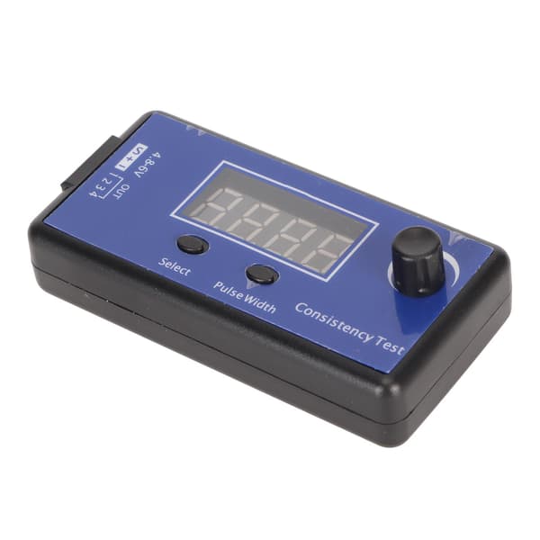 Digital RC Servo- og ESC-tester, konsistent ABS, praktisk for bil, fly, helikopter, båt