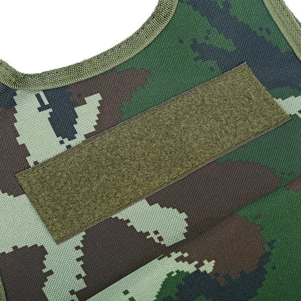 Børne camouflagevest til udendørs kamp- og jagtspil - Justerbar (Jungle S)