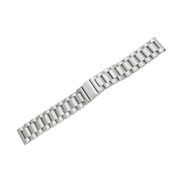 Rustfrit Stål Armbånd med Justerbar Quick Release til Gear S3 S2 - Klassisk Solidt Metal Armbånd
