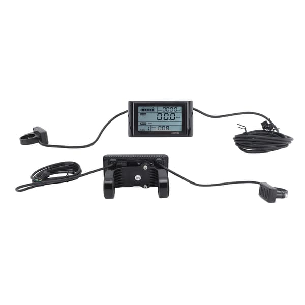 LCD-display til elcykler med automatisk 24V/36V/48V konvertering og multifunktionelle data