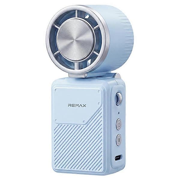 Mini sammenklappelig ventilator, 3000 mAh, bærbar bord- og lommeventilator, ideel til rejser og udendørs aktiviteter.