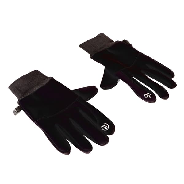 Udendørs cykelhandsker Vandtætte Vindtætte Varme Taktile M Sort