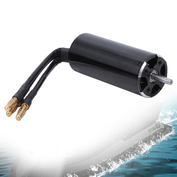 Borstlös motor utan sensor 2968 2800KV 4 poler för RC-båt 600-800mm