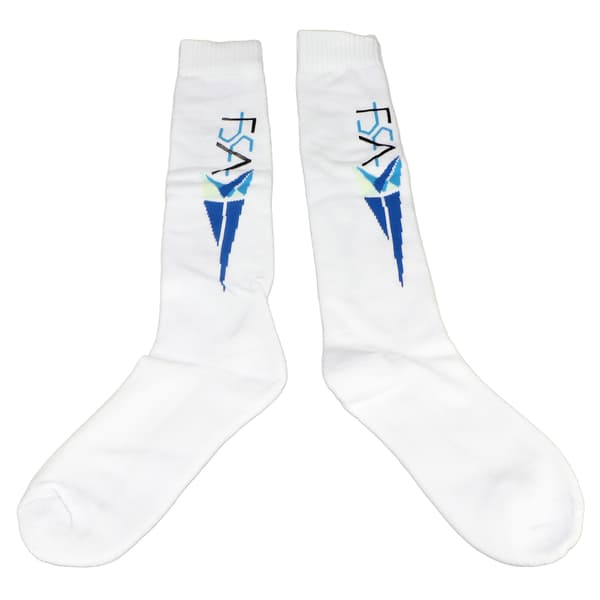 Unisex Fäktsockor, Kammad Bomull, Svettavledande, Andningsbara, Elastiska, Halkfria
