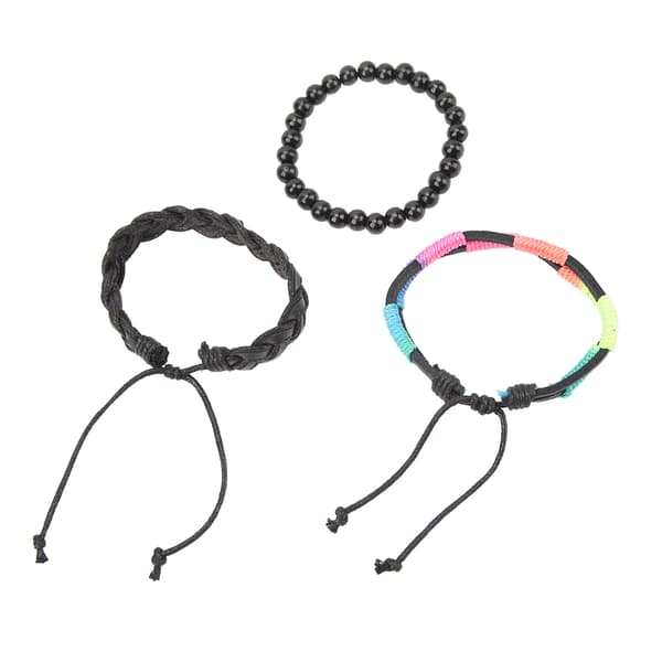 3 stk. LGBT regnbueflettet læderarmbånd til mænd, kvinder, par, LGBT Pride