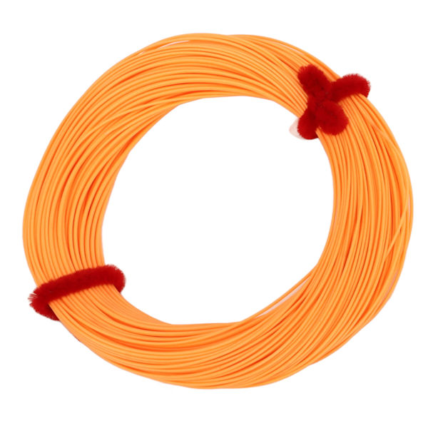 Flugfiskelina 30m Polyesterfiber Högteknologisk Beläggning Orange