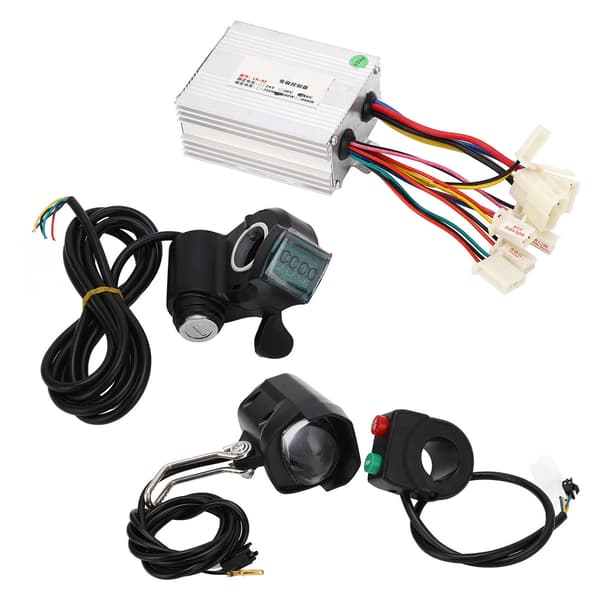 48V 500W Elcykel Controller Styr Kit med Varmeafledning og Forlygte