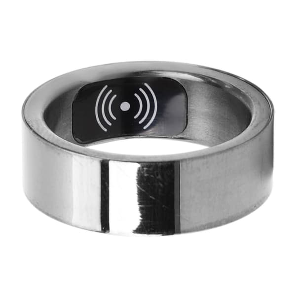 HR214 Smart Ring Sundheds-tracker Søvnovervågning Vandtæt Størrelse 20 Grå
