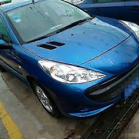 Frontlyktdeksel for Peugeot 207 (2009-2013), vanntett, venstre side (motorvei).