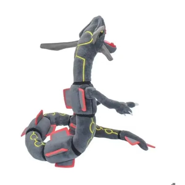 Jättestor Rayquaza Pokémon-plysch – 99 cm lång – Barn och samlarobjekt