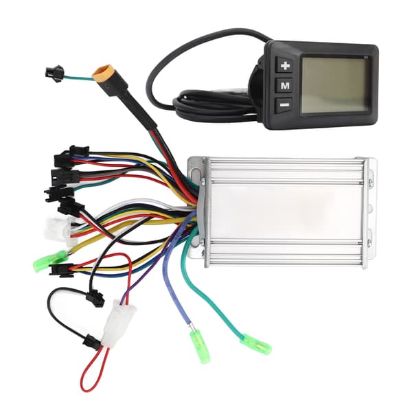 Elektrisk cykel børsteløs motorcontroller-sæt 36V 48V 60V 350W 450W med LCD-display til scooter