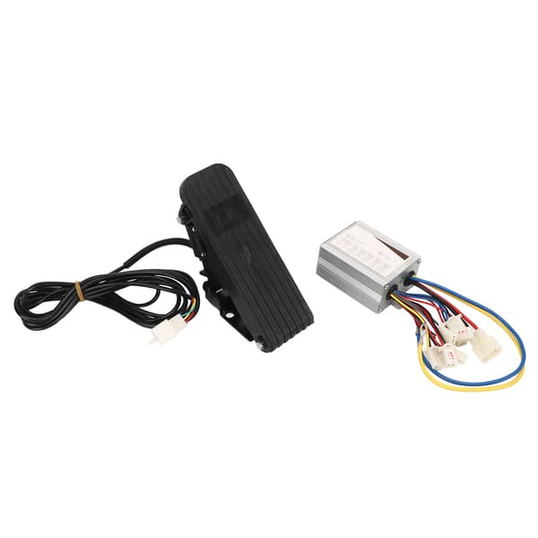 24V 350W Elcykel Controller Kit med To-trins Pedal Gas