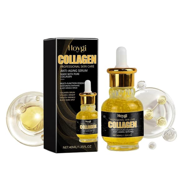 Profesjonelt anti-aldring kollagenserum: hydrerer, lysner, reparerer gusten hud og reduserer mørke flekker. 2