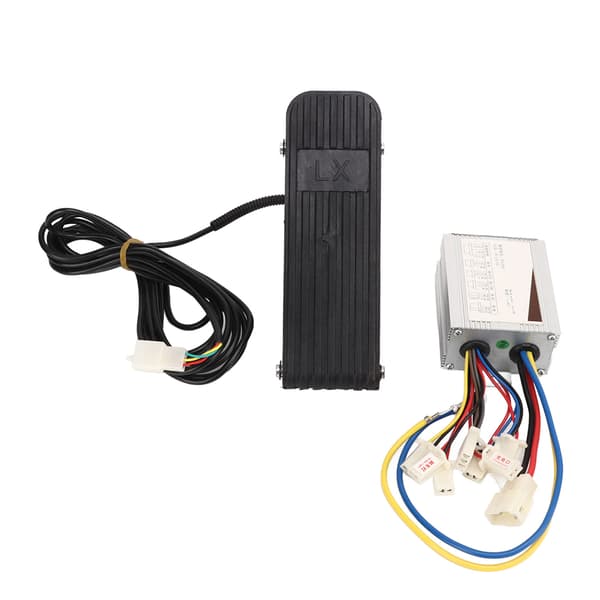 24V 350W Elcykel Controller Kit med To-trins Pedal Gas