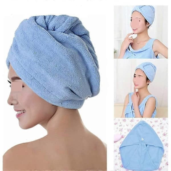 2-pack mikrofiberhanddukar för snabb torkning och frisskontroll med säker elastisk ögla för...