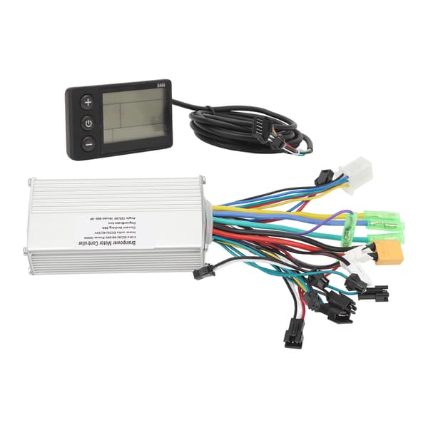 Elektrisk sykkelkontrollersett 36V 48V 60V 500W 28A med LCD-panel 866 konverteringssett