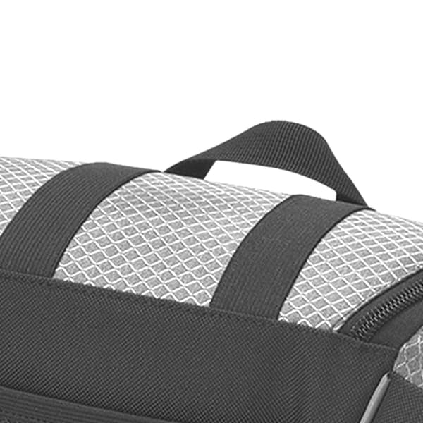 Sykkelstyreveske 5L Nylon med refleksstriper Frontoppbevaring Grå Sølv