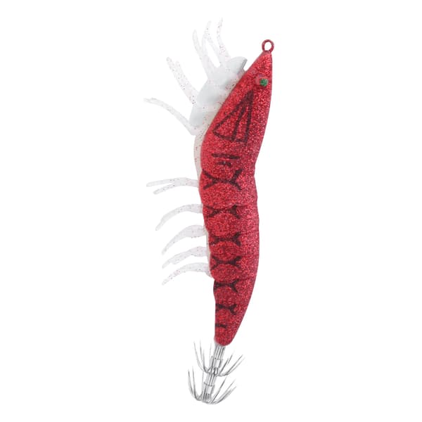 Kunstig rekekrok med dobbel krok, selvlysende, 3g, ABS, for blekksprutfiske 002#