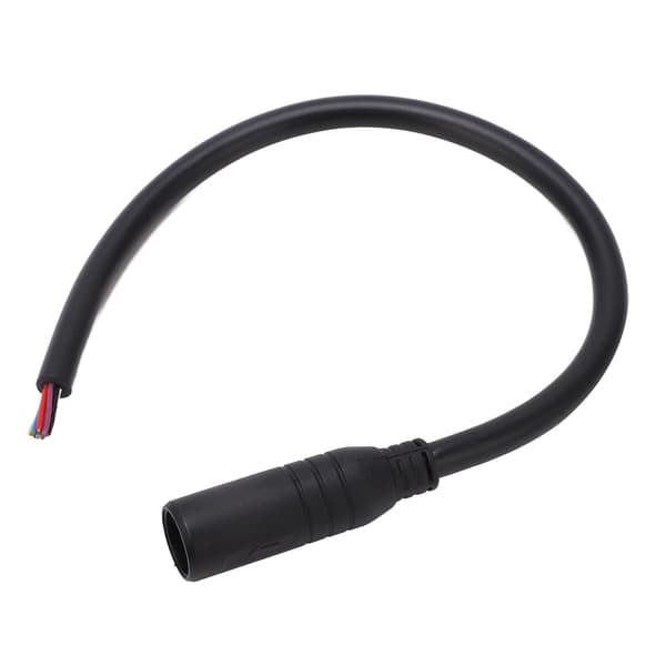 Elcykelförlängningskabel, 8 kärnor, honkontakt, styrenhet, 200V AC, 26cm, IP65