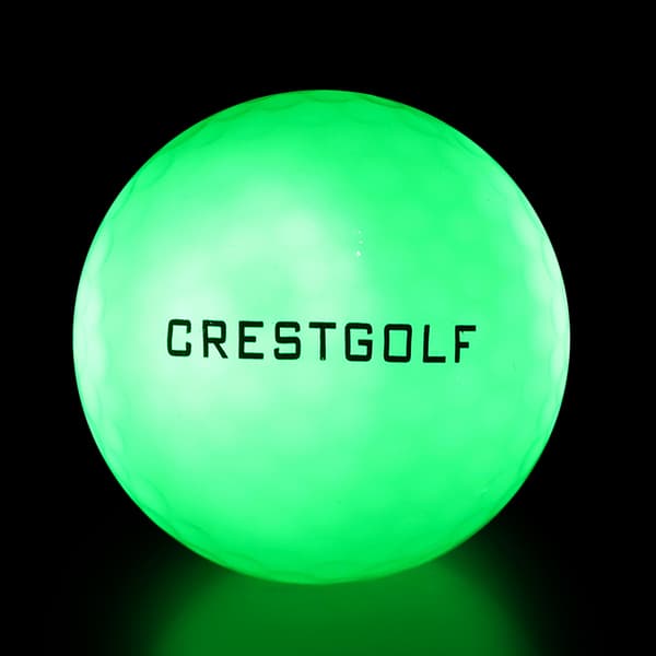 6 stk. lyse LED-golfbolde, lysende natlys med blinkende slagfast, holdbar