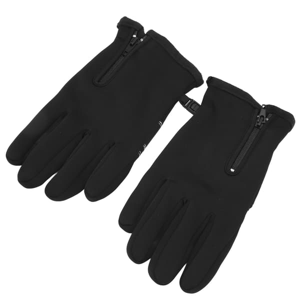 Vintercykelhandsker, vandtætte, touchskærm, bløde, pelsede, varme med for, XL