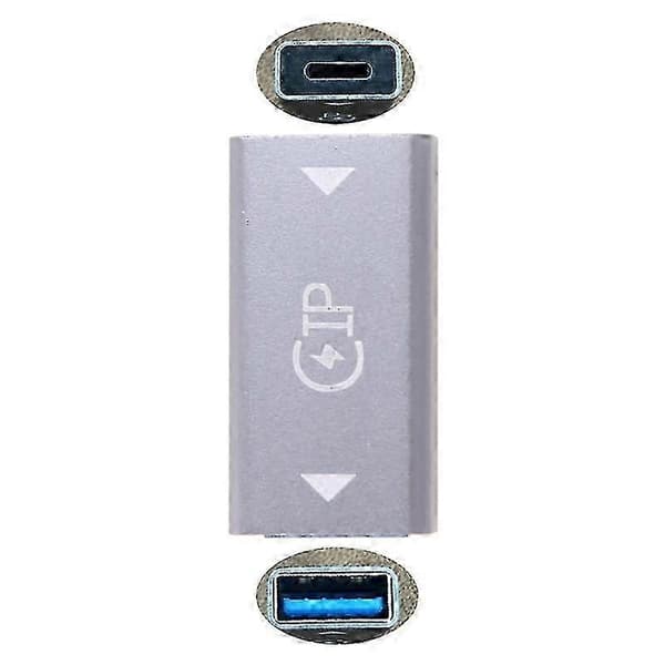 8-pin Lightning hunn til USB 3.0 hunn laderadapterkabel, støtter hurtiglading.