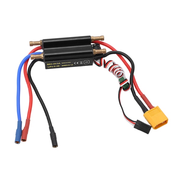 Vanntett 30A børsteløs ESC for 2-4S RC båt hastighetskontrolltilbehør for 450 mm modell