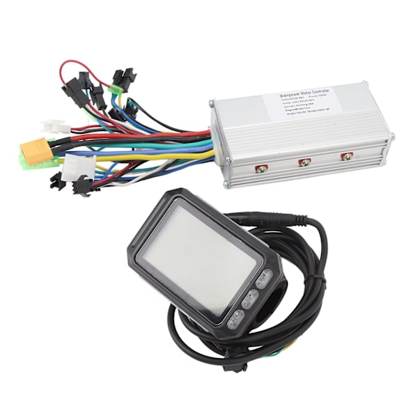 Elcykel Konverteringssæt 36V 48V 500W med Supportløs Controller og LCD Panel 5530 S600