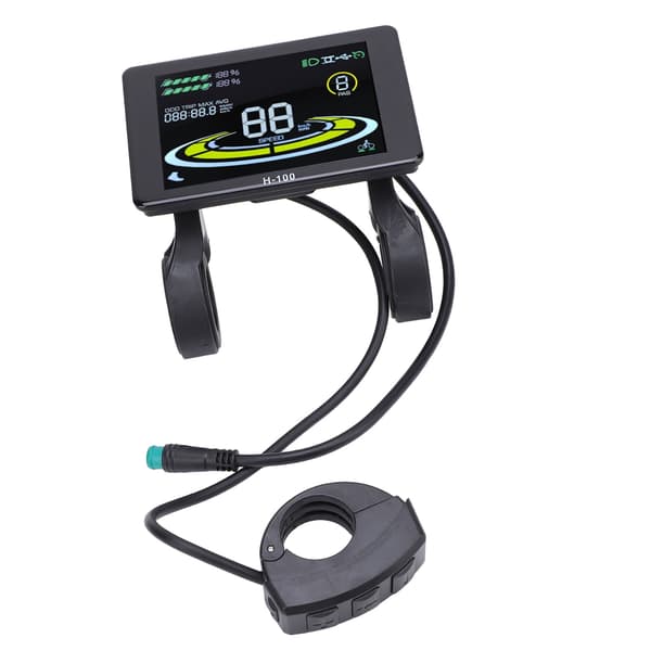 LCD-instrumentpanel med hastighedsvisning til el-scooter, 5-benet H-100, vandtæt