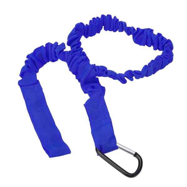 Kajakpaddelrep Elastiskt koppel Nylon Lättviktigt fästband för kanotbåt Surfbräda Blå