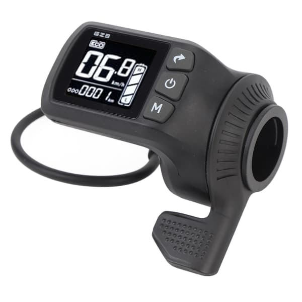 Vandtæt LCD-display til elcykler med 5-bens stik for forbedret synlighed