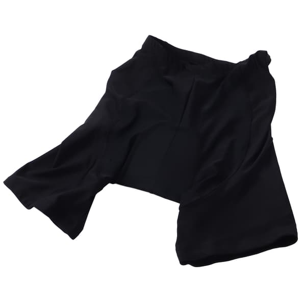 Anti-lækage cykelshorts med 9D polstring, letvægts, åndbar, hurtigtørrende, sort